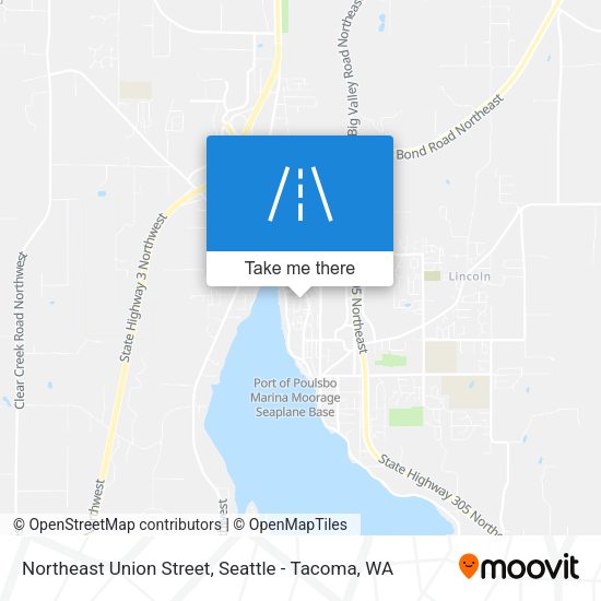 Northeast Union Street map