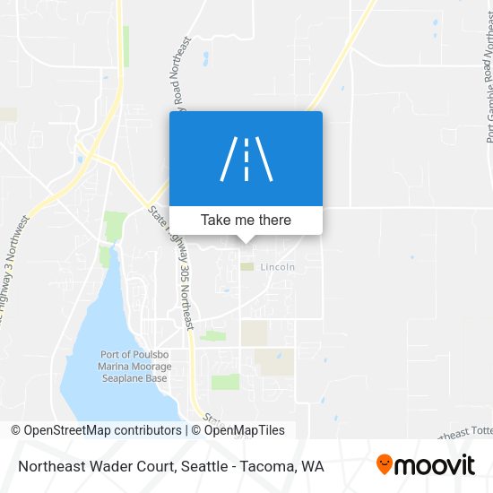 Northeast Wader Court map