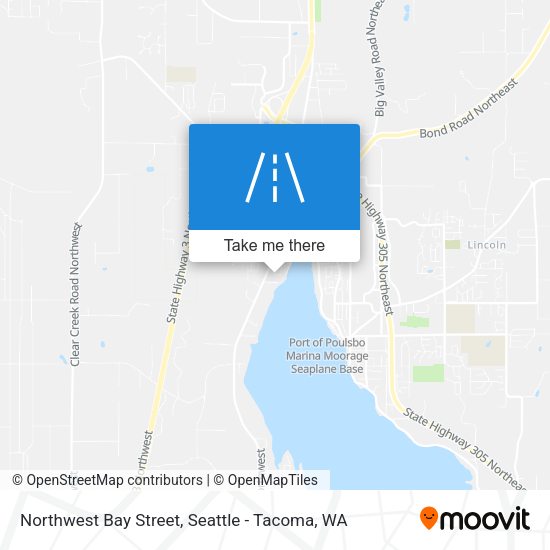 Northwest Bay Street map