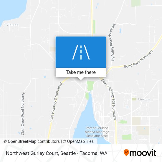 Northwest Gurley Court map