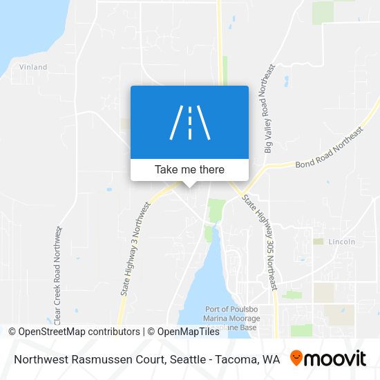 Mapa de Northwest Rasmussen Court