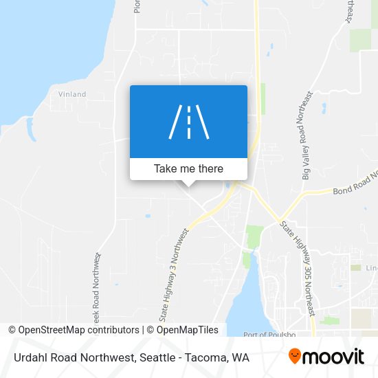 Mapa de Urdahl Road Northwest