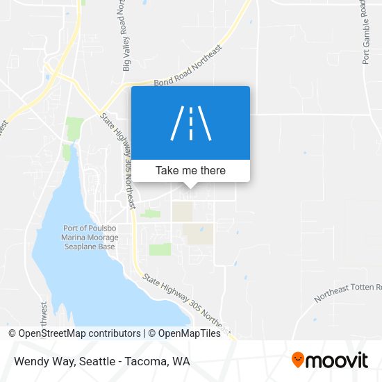 Wendy Way map