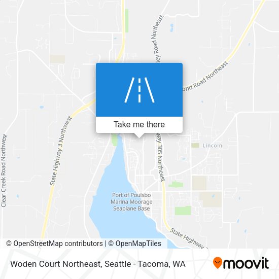 Woden Court Northeast map