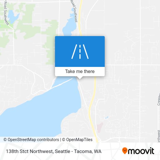 138th Stct Northwest map