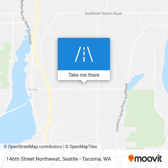 Mapa de 146th Street Northwest