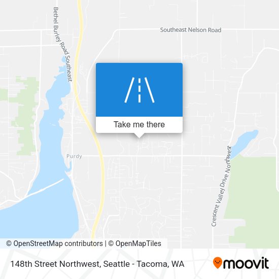 Mapa de 148th Street Northwest