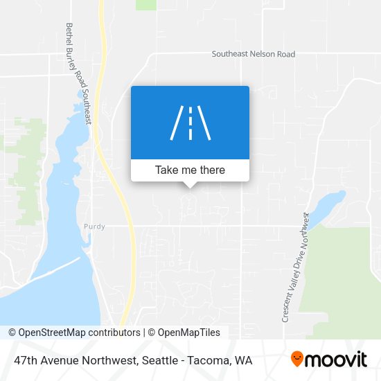 Mapa de 47th Avenue Northwest