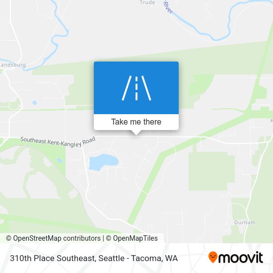 310th Place Southeast map