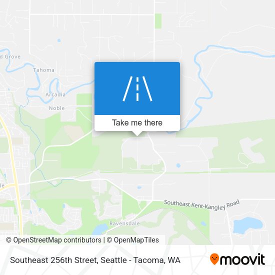 Mapa de Southeast 256th Street