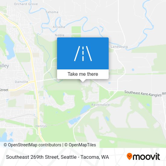 Southeast 269th Street map
