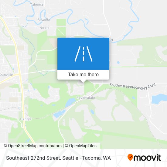 Mapa de Southeast 272nd Street
