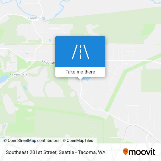Southeast 281st Street map