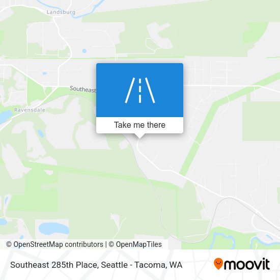 Southeast 285th Place map
