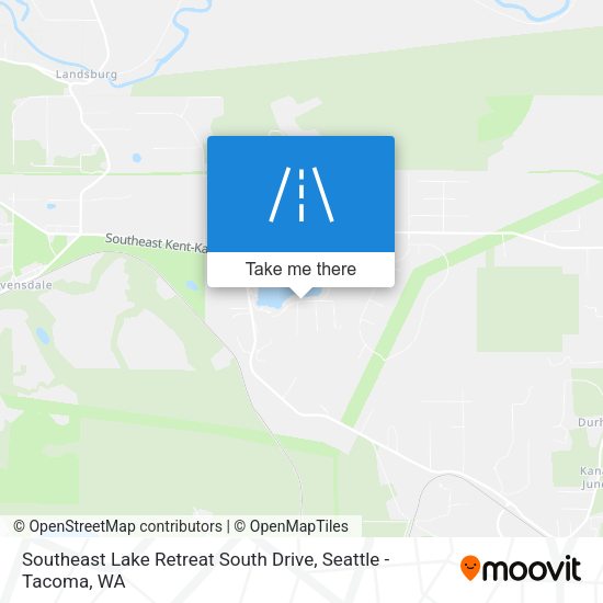 Southeast Lake Retreat South Drive map