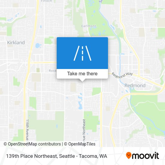 Mapa de 139th Place Northeast