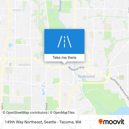 149th Way Northeast map