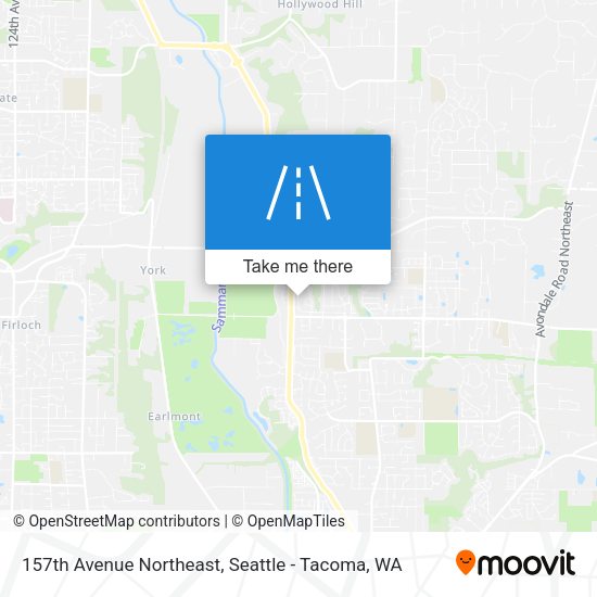 Mapa de 157th Avenue Northeast