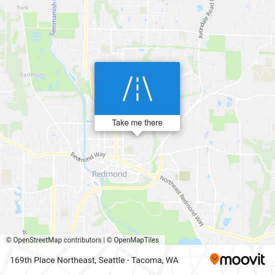 Mapa de 169th Place Northeast