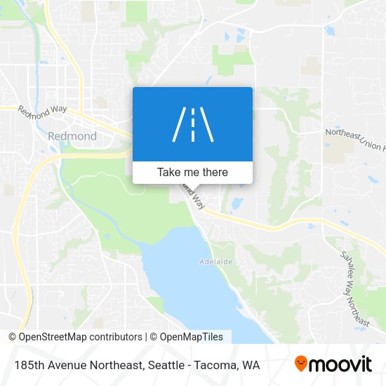 Mapa de 185th Avenue Northeast