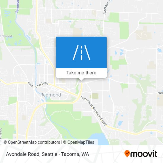 Avondale Road map