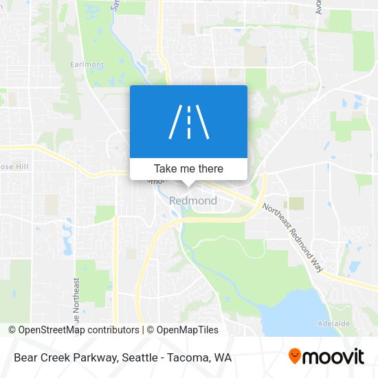 Bear Creek Parkway map