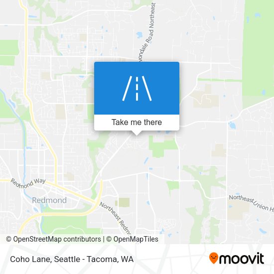 Mapa de Coho Lane
