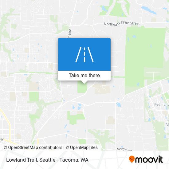 Lowland Trail map