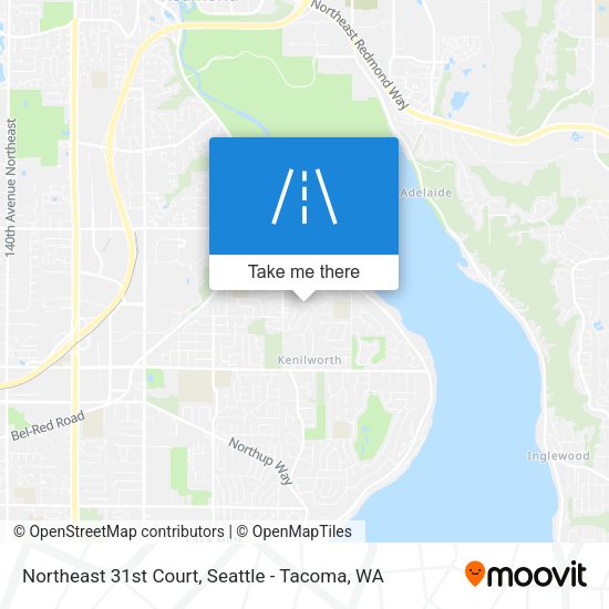 Northeast 31st Court map