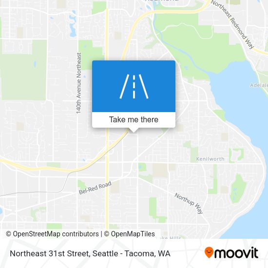 Mapa de Northeast 31st Street
