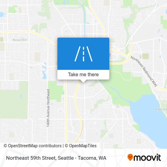 Mapa de Northeast 59th Street