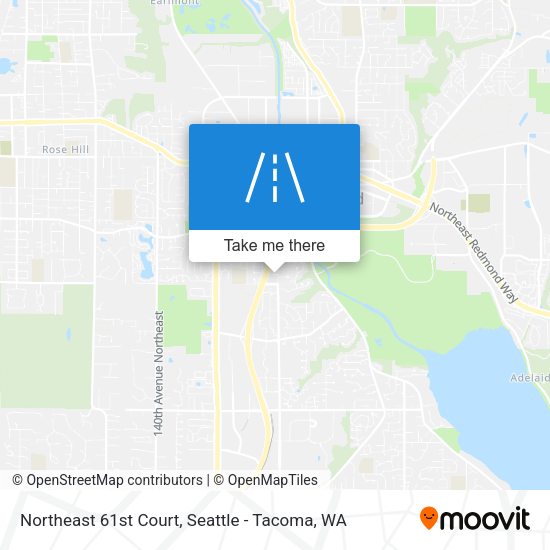 Mapa de Northeast 61st Court