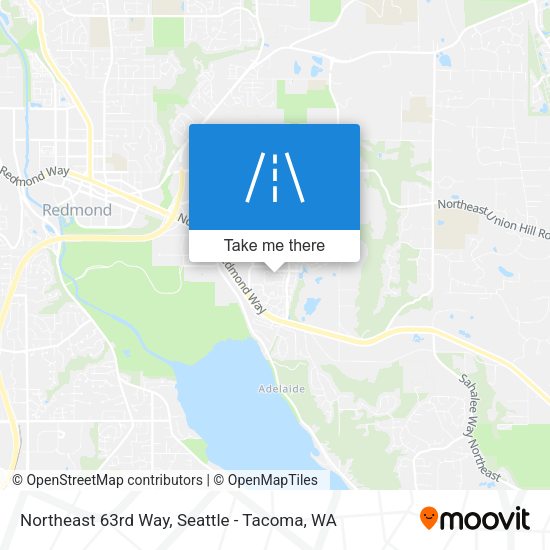 Mapa de Northeast 63rd Way
