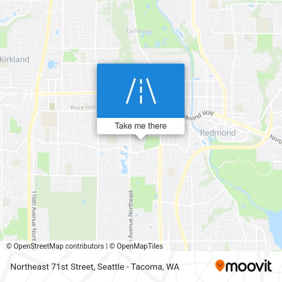 Mapa de Northeast 71st Street