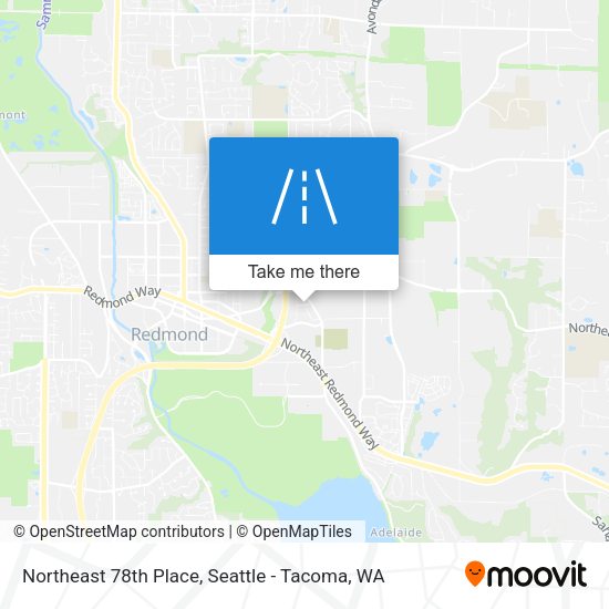 Mapa de Northeast 78th Place