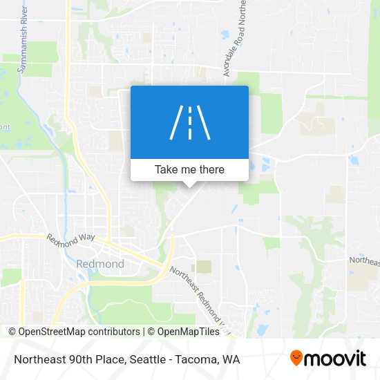 Mapa de Northeast 90th Place