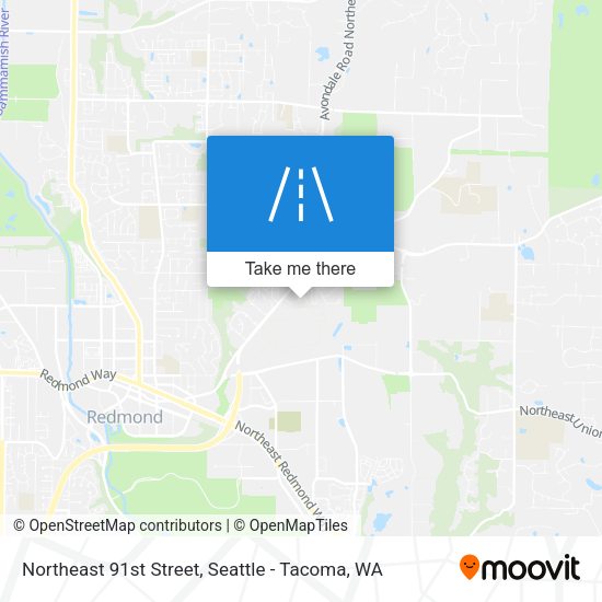 Mapa de Northeast 91st Street