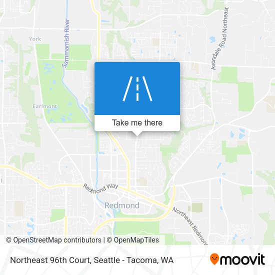 Mapa de Northeast 96th Court