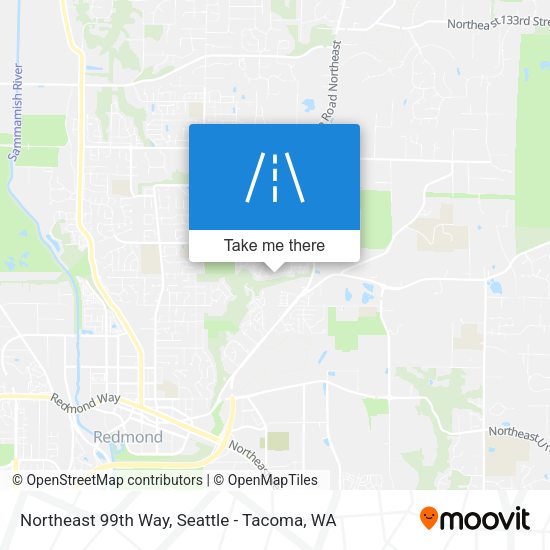 Mapa de Northeast 99th Way