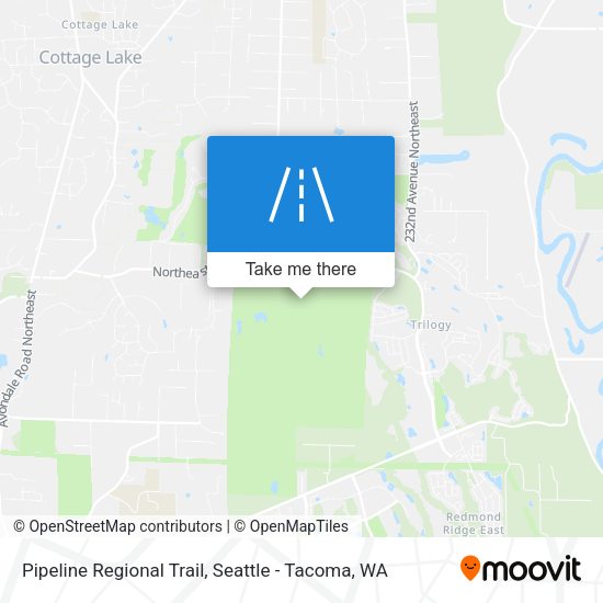 Pipeline Regional Trail map
