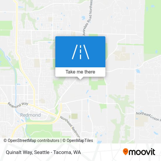 Quinalt Way map