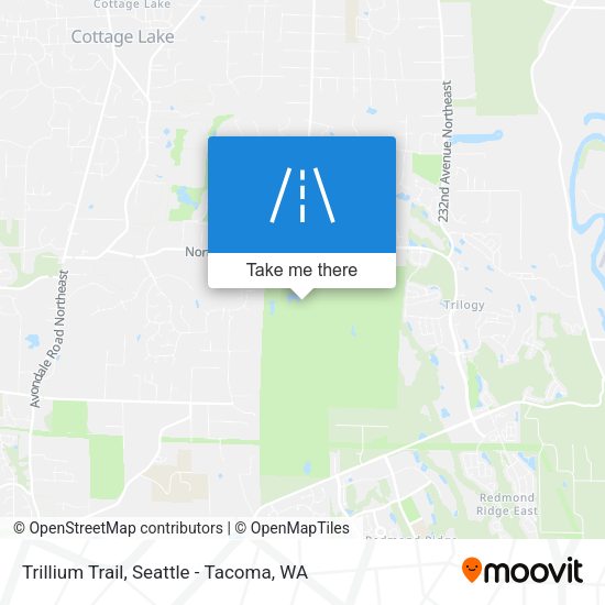 Trillium Trail map