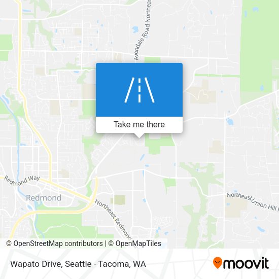 Wapato Drive map