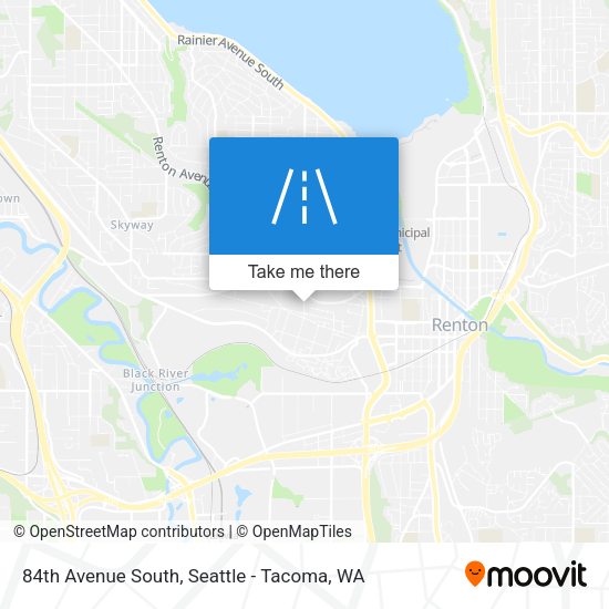 84th Avenue South map