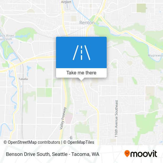 Mapa de Benson Drive South