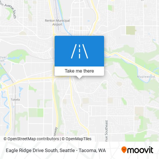 Eagle Ridge Drive South map