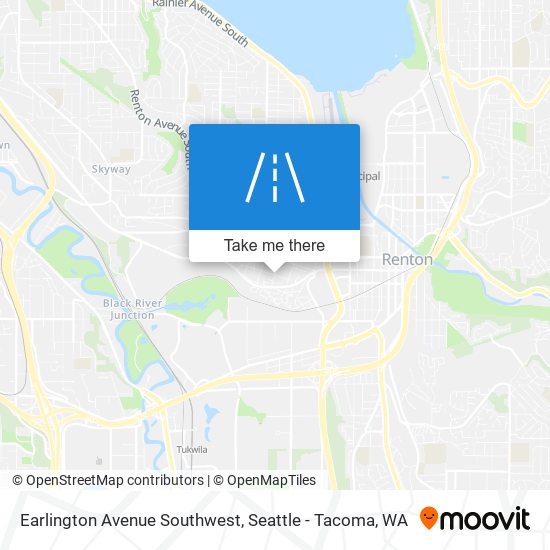 Mapa de Earlington Avenue Southwest