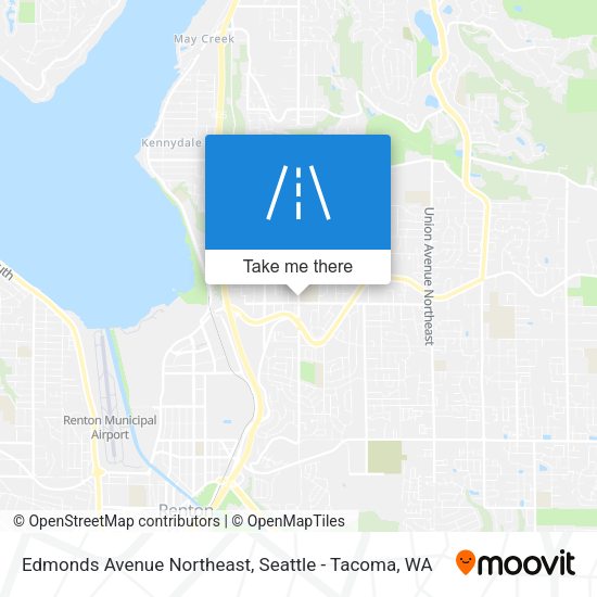 Mapa de Edmonds Avenue Northeast