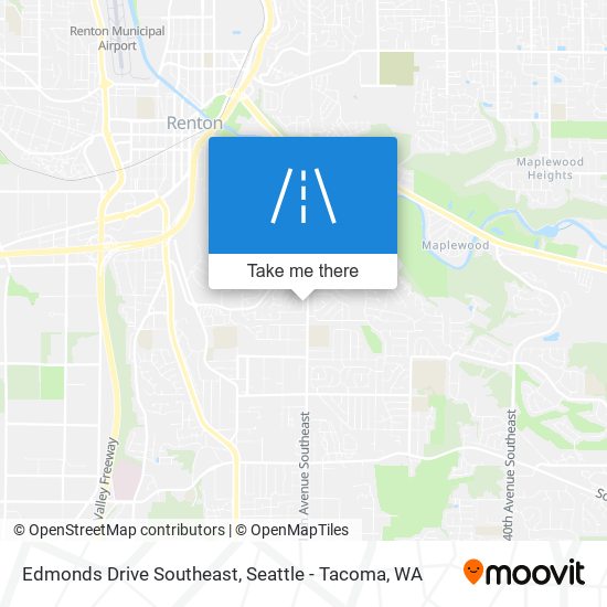 Edmonds Drive Southeast map