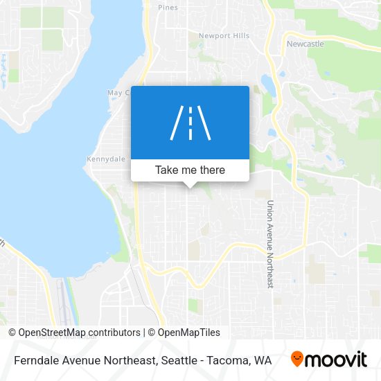 Ferndale Avenue Northeast map